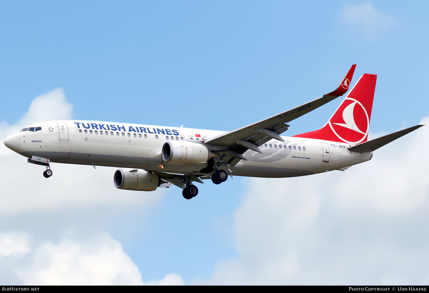 Aircraft Photo of TC-JHY | Boeing 737-8F2 | Turkish Airlines | AirHistory.net #536009