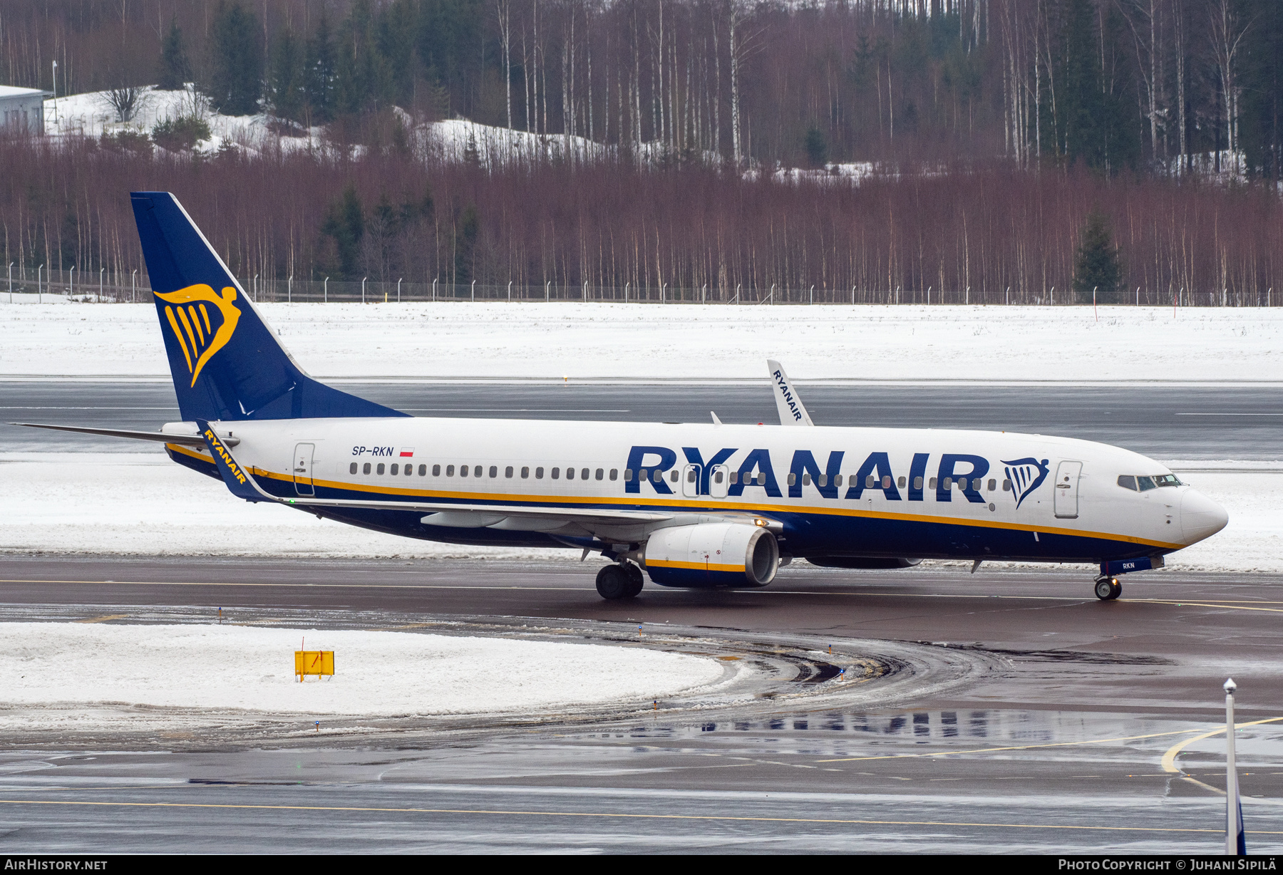 Aircraft Photo of SP-RKN | Boeing 737-8AS | Ryanair | AirHistory.net #536022