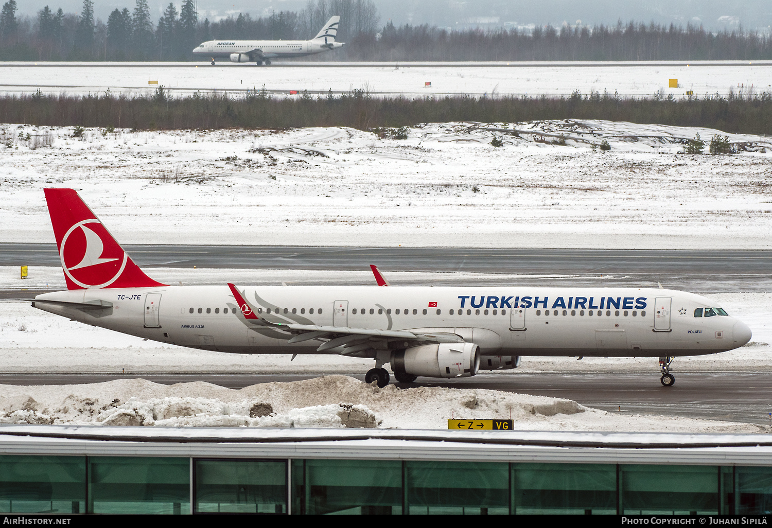 Aircraft Photo of TC-JTE | Airbus A321-231 | Turkish Airlines | AirHistory.net #536023
