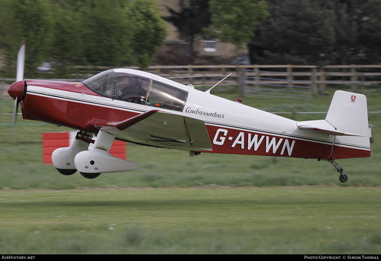 Aircraft Photo of G-AWWN | Jodel DR-1050 Ambassadeur | AirHistory.net #536037