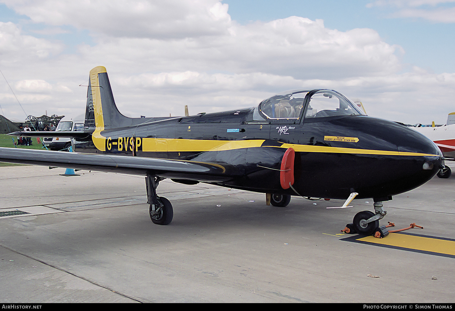 Aircraft Photo of G-BVSP | Hunting P.84 Jet Provost T3A | AirHistory.net #536041