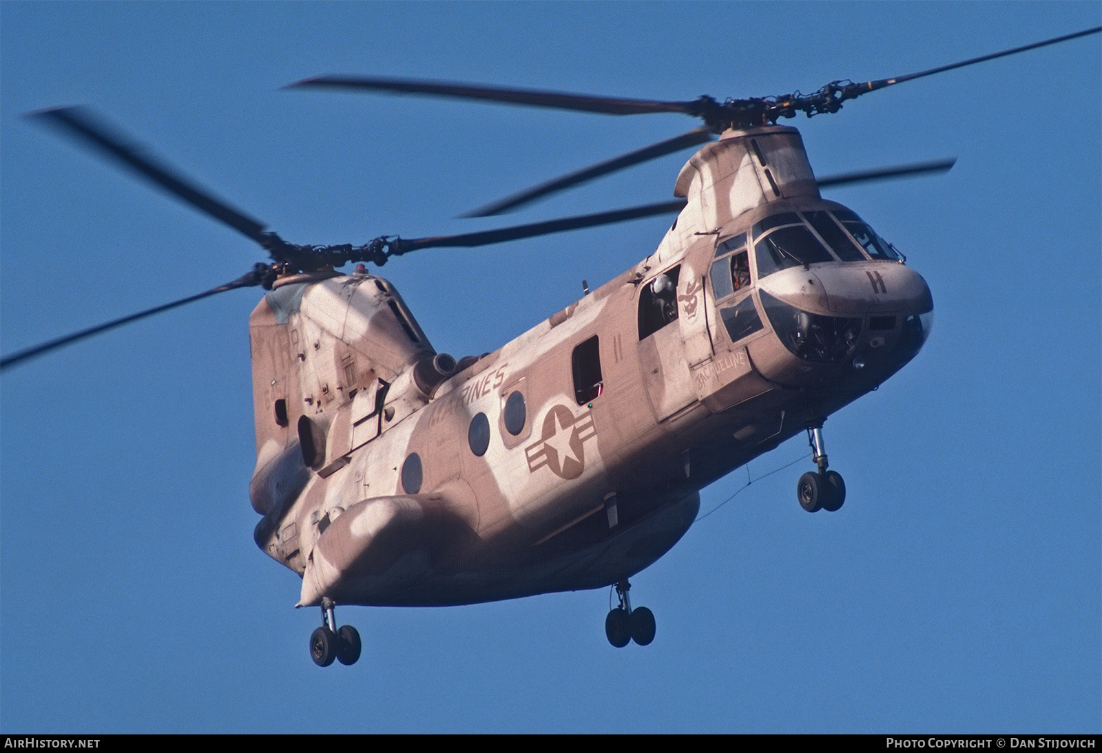 Aircraft Photo of 156457 / 6457 | Boeing Vertol CH-46E Sea Knight | USA - Marines | AirHistory.net #536045