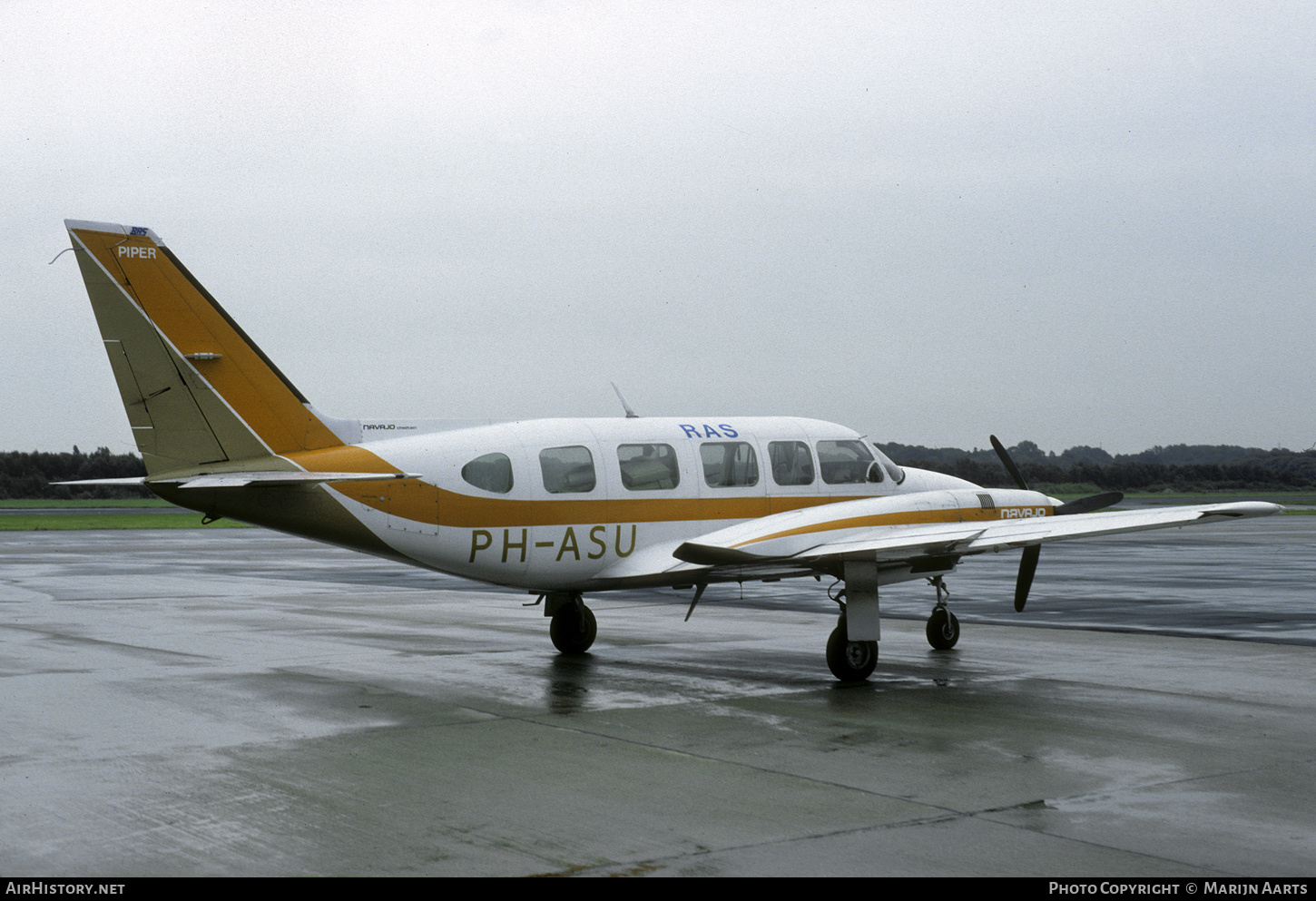 Aircraft Photo of PH-ASU | Piper PA-31-350 Navajo Chieftain | RAS - Rijnmond Air Services | AirHistory.net #536054