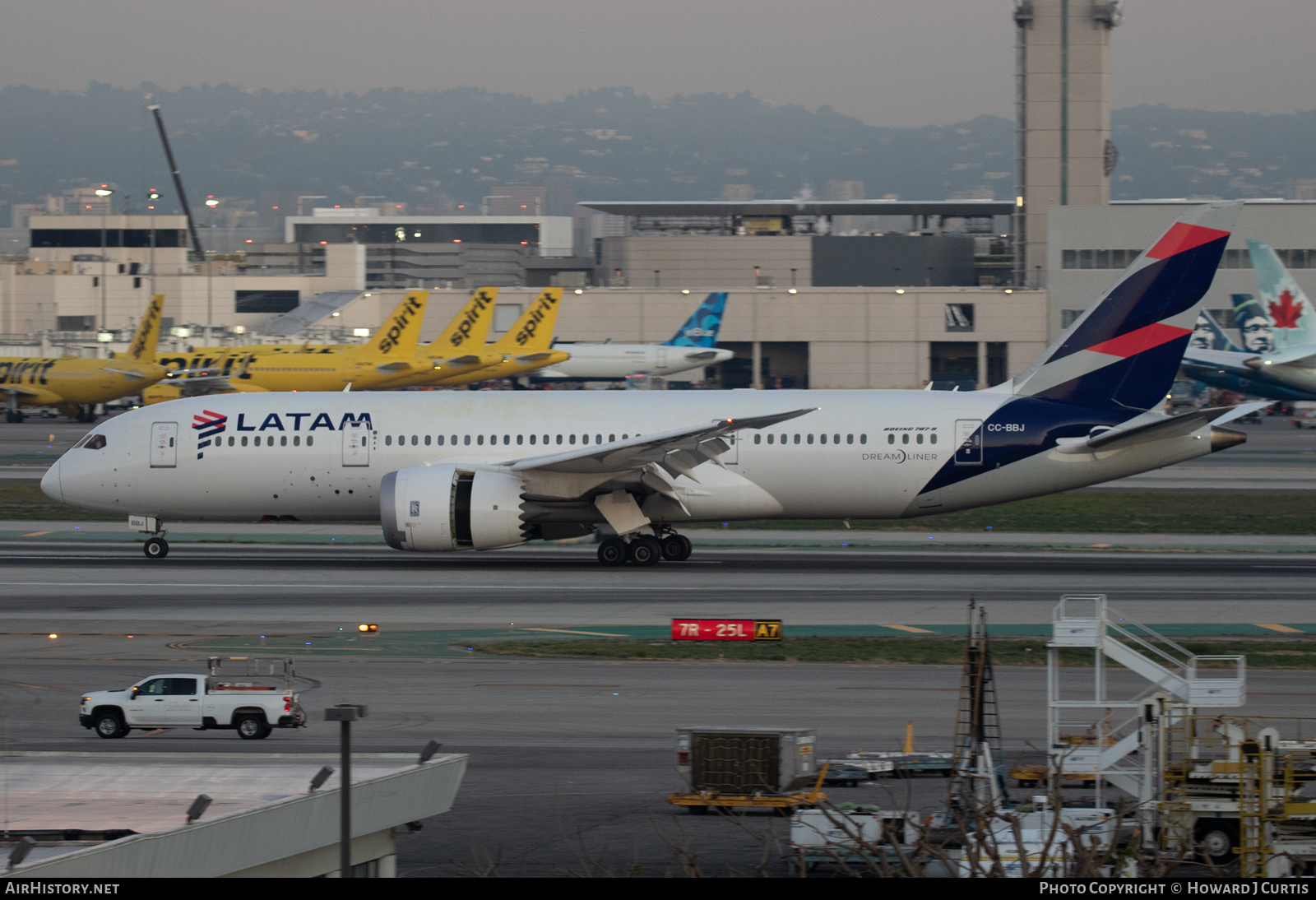 Aircraft Photo of CC-BBJ | Boeing 787-8 Dreamliner | LATAM Airlines | AirHistory.net #536056