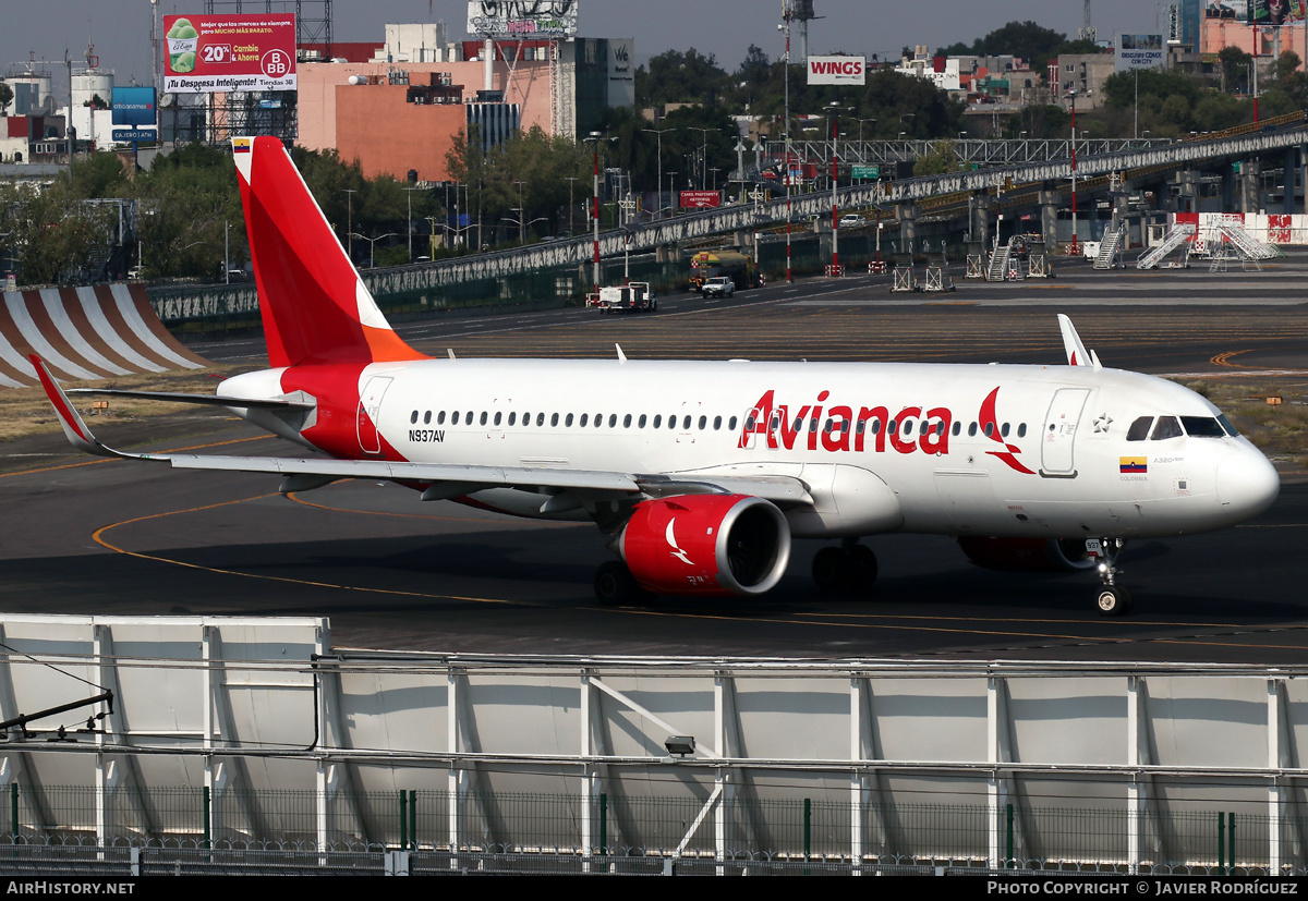 Aircraft Photo of N937AV | Airbus A320-251N | Avianca | AirHistory.net #536069