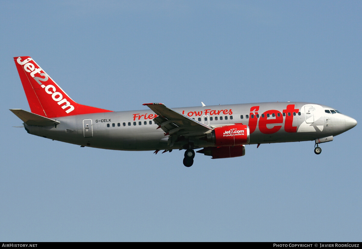 Aircraft Photo of G-CELK | Boeing 737-330 | Jet2 | AirHistory.net #536076