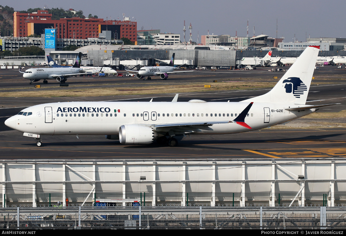 Aircraft Photo of EI-GZE | Boeing 737-8 Max 8 | AeroMéxico | AirHistory.net #536088