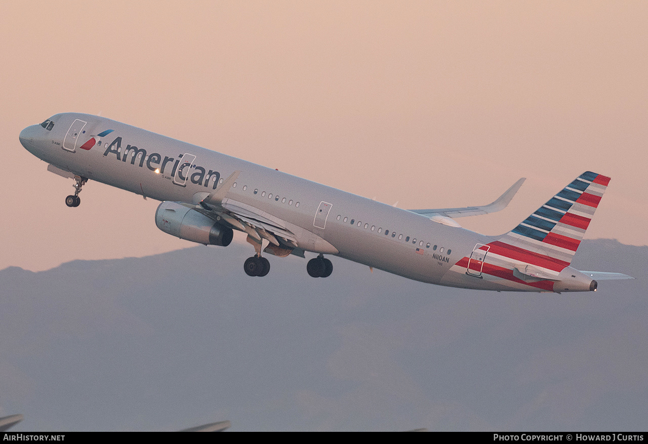 Aircraft Photo of N110AN | Airbus A321-231 | American Airlines | AirHistory.net #536103