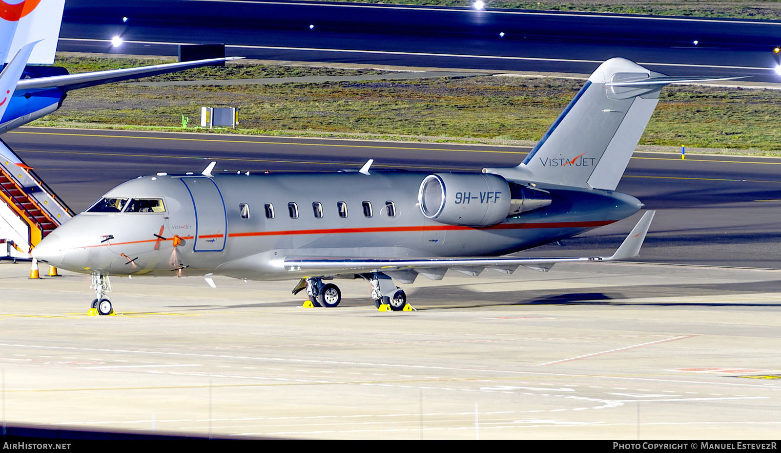 Aircraft Photo of 9H-VFF | Bombardier Challenger 605 (CL-600-2B16) | VistaJet | AirHistory.net #536106