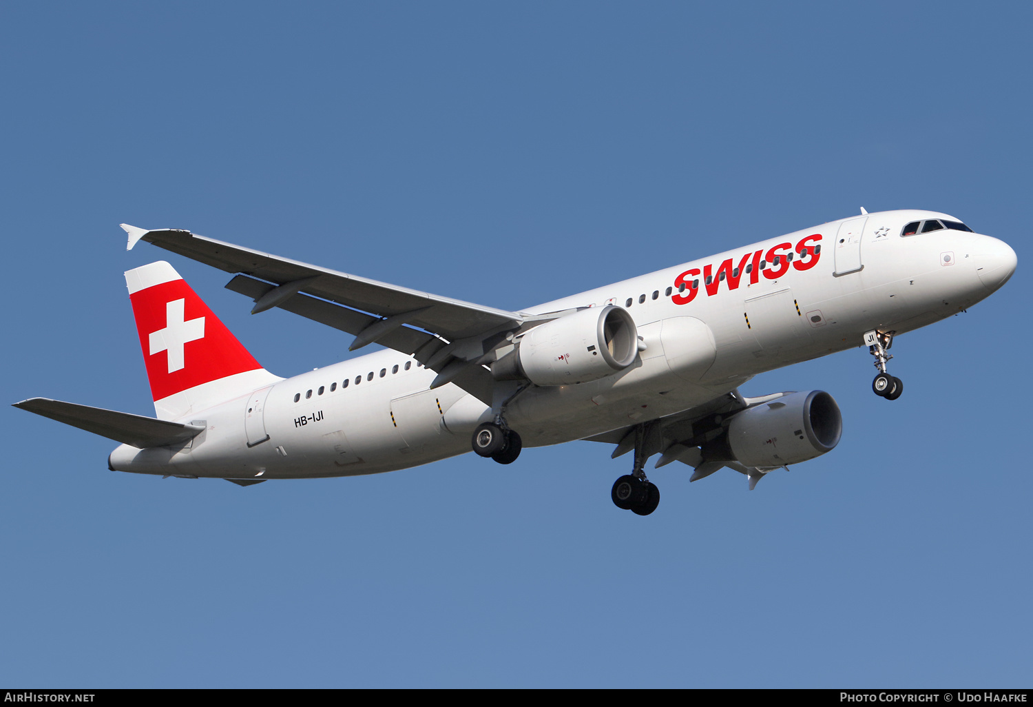 Aircraft Photo of HB-IJI | Airbus A320-214 | Swiss International Air Lines | AirHistory.net #536118