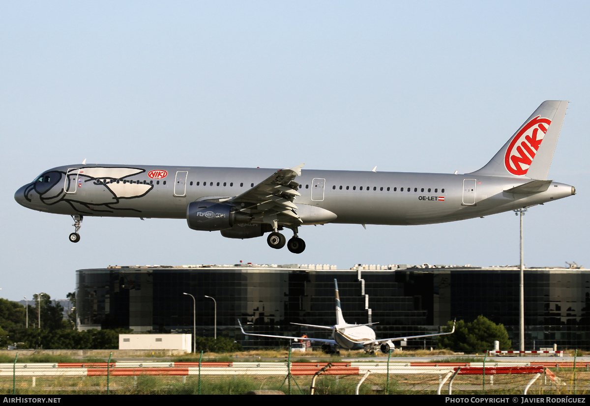 Aircraft Photo of OE-LET | Airbus A321-211 | Niki | AirHistory.net #536127