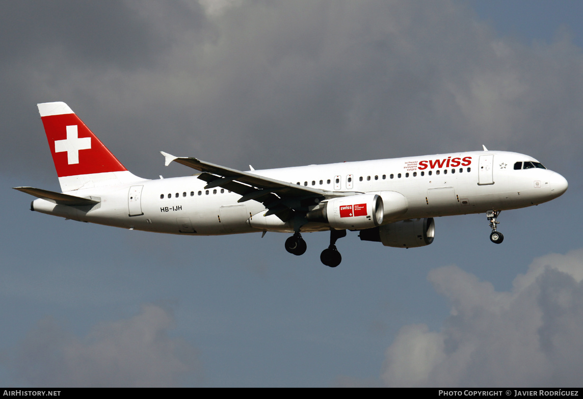Aircraft Photo of HB-IJH | Airbus A320-214 | Swiss International Air Lines | AirHistory.net #536142
