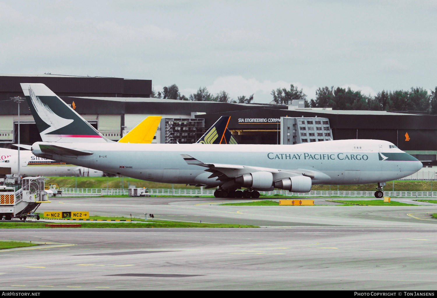 Aircraft Photo of B-LIE | Boeing 747-467F/ER/SCD | Cathay Pacific Airways Cargo | AirHistory.net #536145