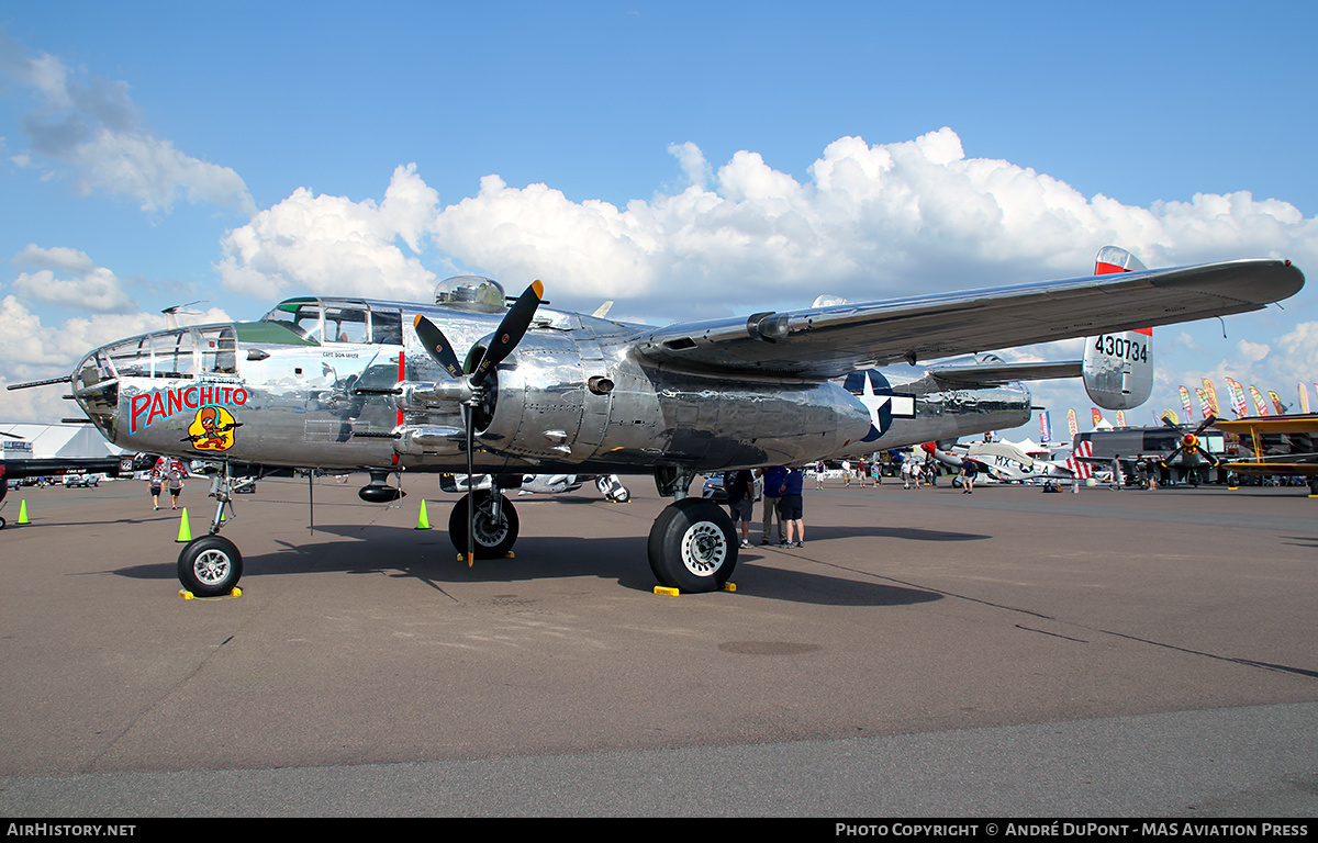 Aircraft Photo of N9079Z / 430734 | North American B-25J Mitchell | USA - Air Force | AirHistory.net #536161