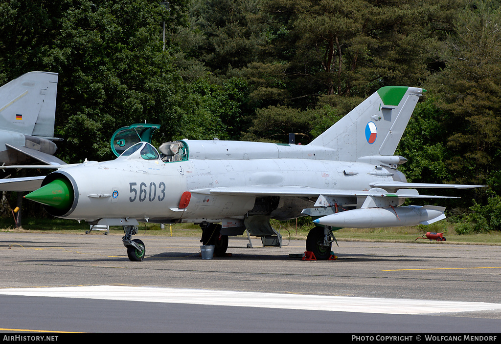 Aircraft Photo of 5603 | Mikoyan-Gurevich MiG-21MFN | Czechia - Air Force | AirHistory.net #536190