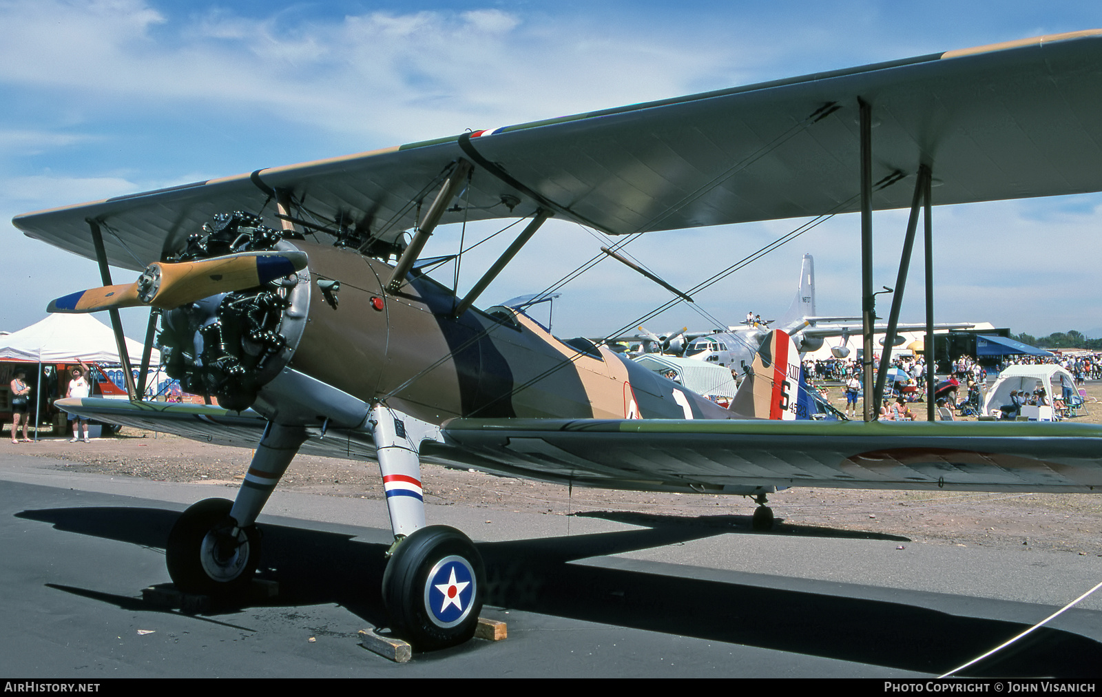 Aircraft Photo of N56856 / S4523 | Boeing PT-17 Kaydet (A75N1) | France - Air Force | AirHistory.net #536198