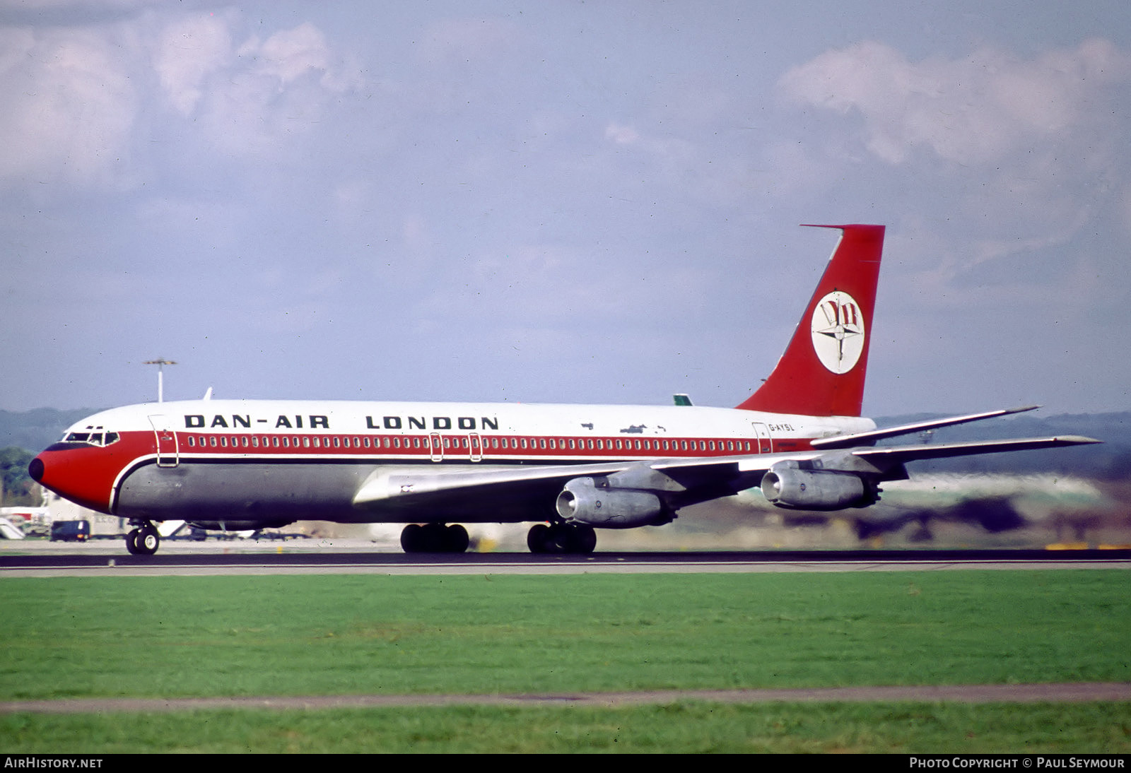 Aircraft Photo of G-AYSL | Boeing 707-321 | Dan-Air London | AirHistory.net #536210