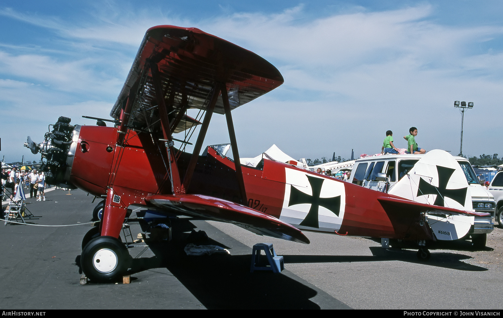 Aircraft Photo of N61618 | Boeing PT-17 Kaydet (A75N1) | Germany - Air Force | AirHistory.net #536212