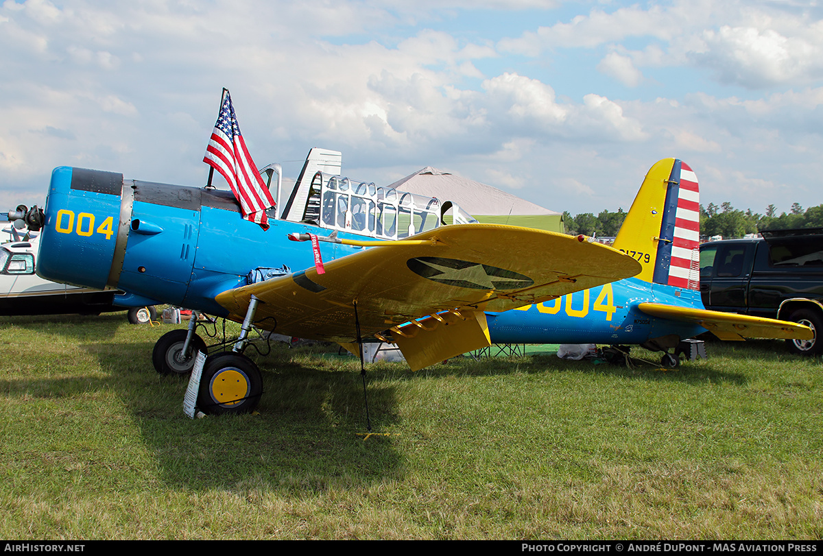 Aircraft Photo of N75004 | Vultee BT-13A Valiant | USA - Air Force | AirHistory.net #536214