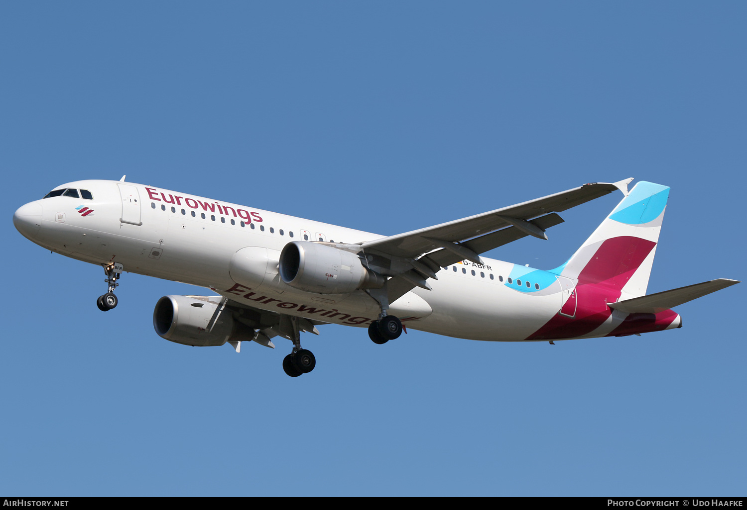 Aircraft Photo of D-ABFR | Airbus A320-214 | Eurowings | AirHistory.net #536235
