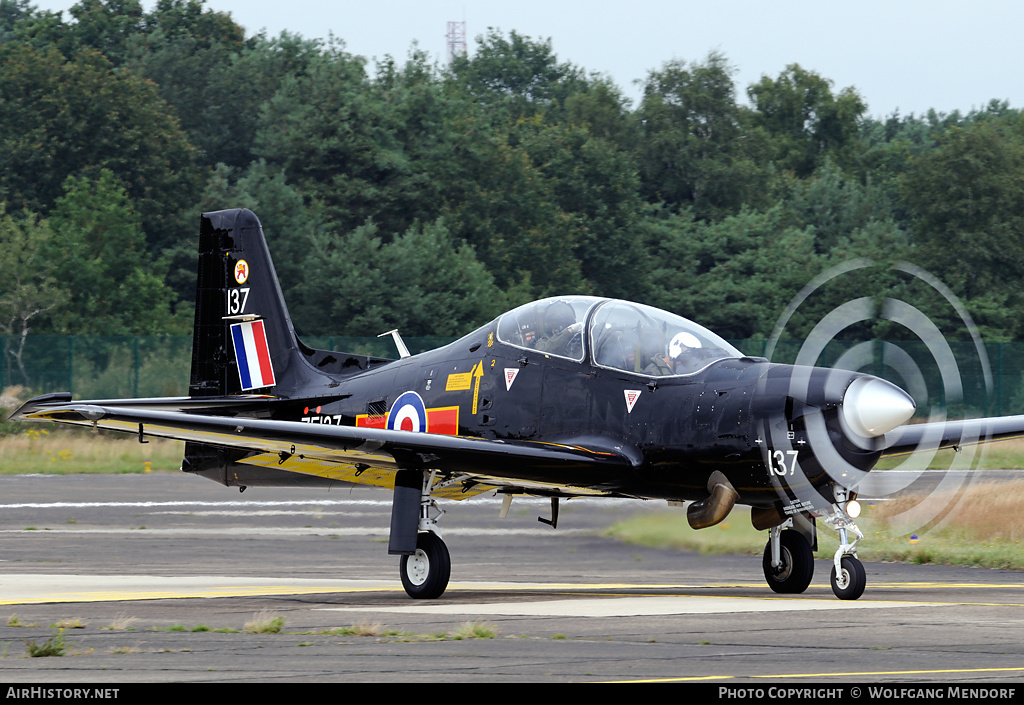 Aircraft Photo of ZF137 | Short S-312 Tucano T1 | UK - Air Force | AirHistory.net #536238