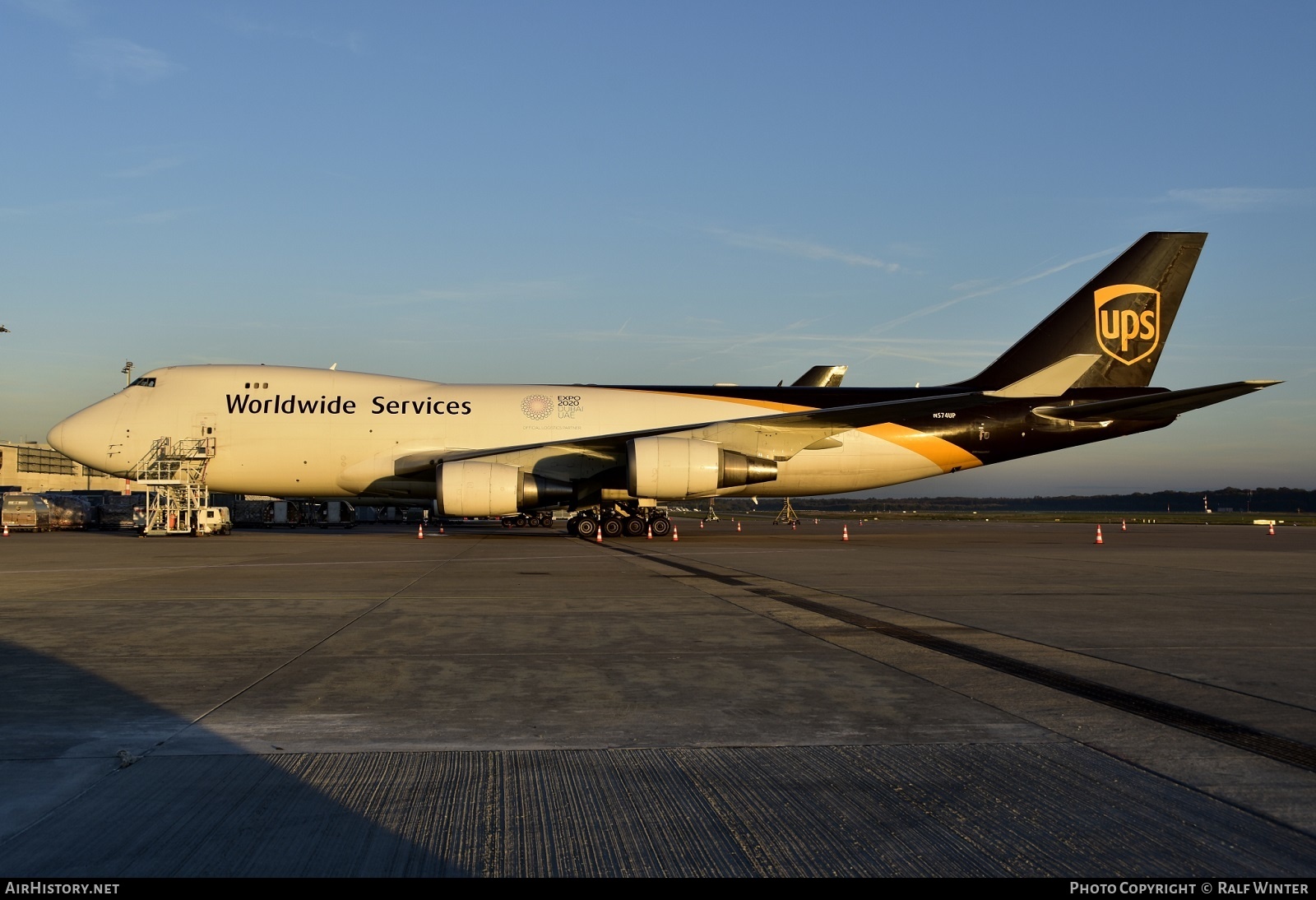 Aircraft Photo of N574UP | Boeing 747-44AF/SCD | United Parcel Service - UPS | AirHistory.net #536255