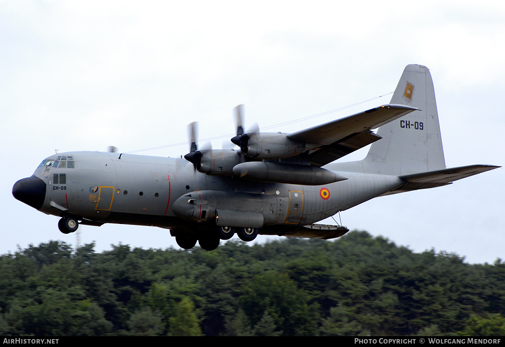 Aircraft Photo of CH-09 | Lockheed C-130H Hercules | Belgium - Air Force | AirHistory.net #536264