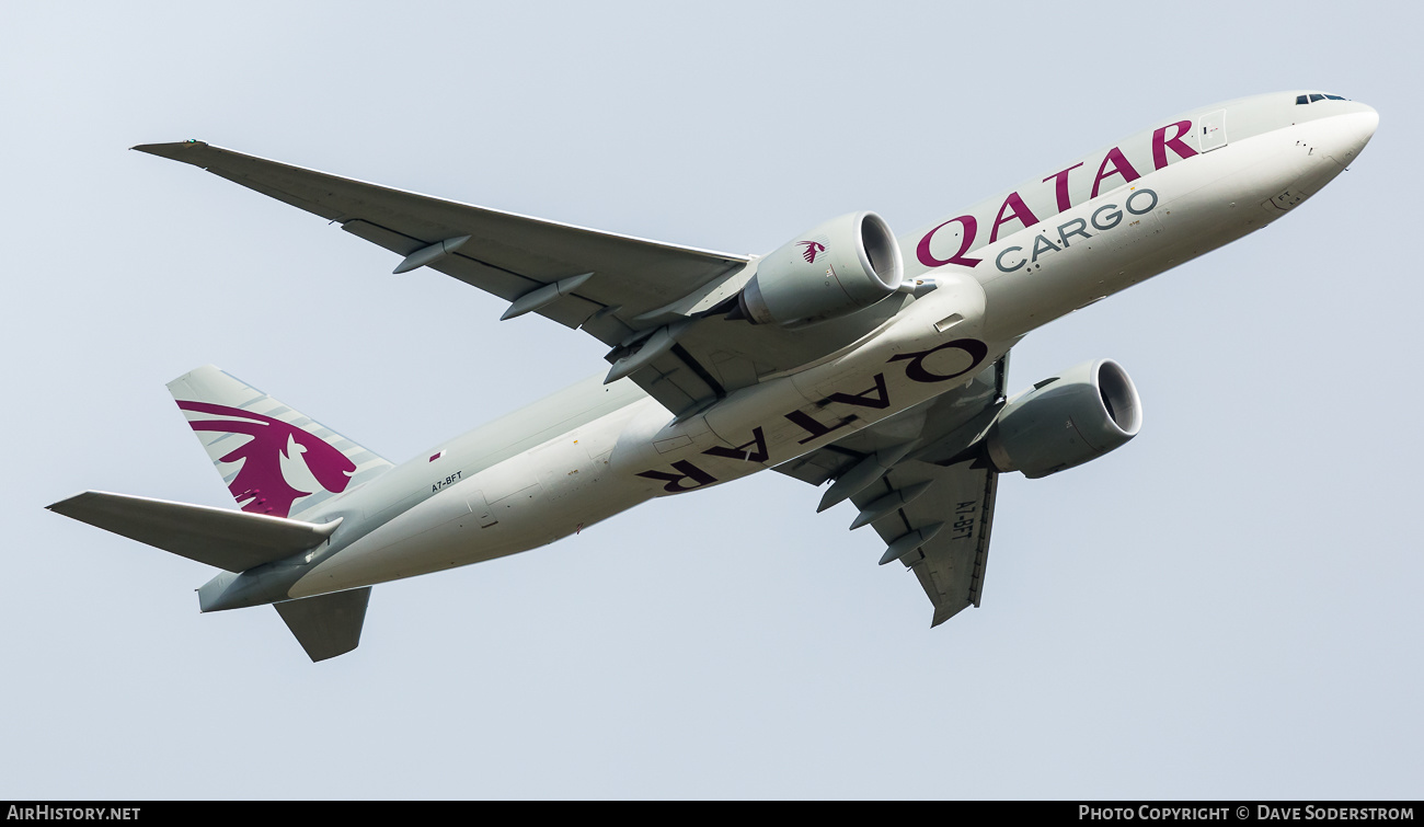 Aircraft Photo of A7-BFT | Boeing 777-F | Qatar Airways Cargo | AirHistory.net #536292