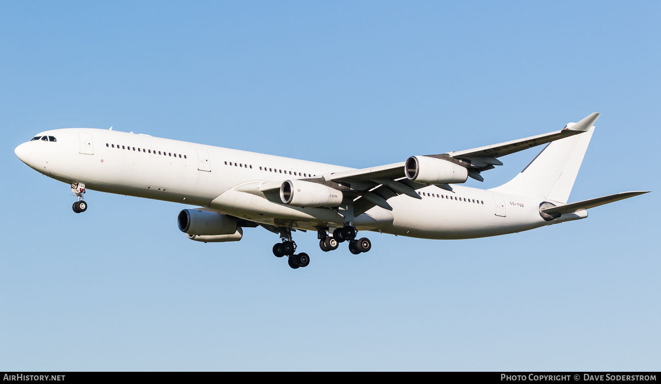 Aircraft Photo of CS-TQZ | Airbus A340-313X | AirHistory.net #536294