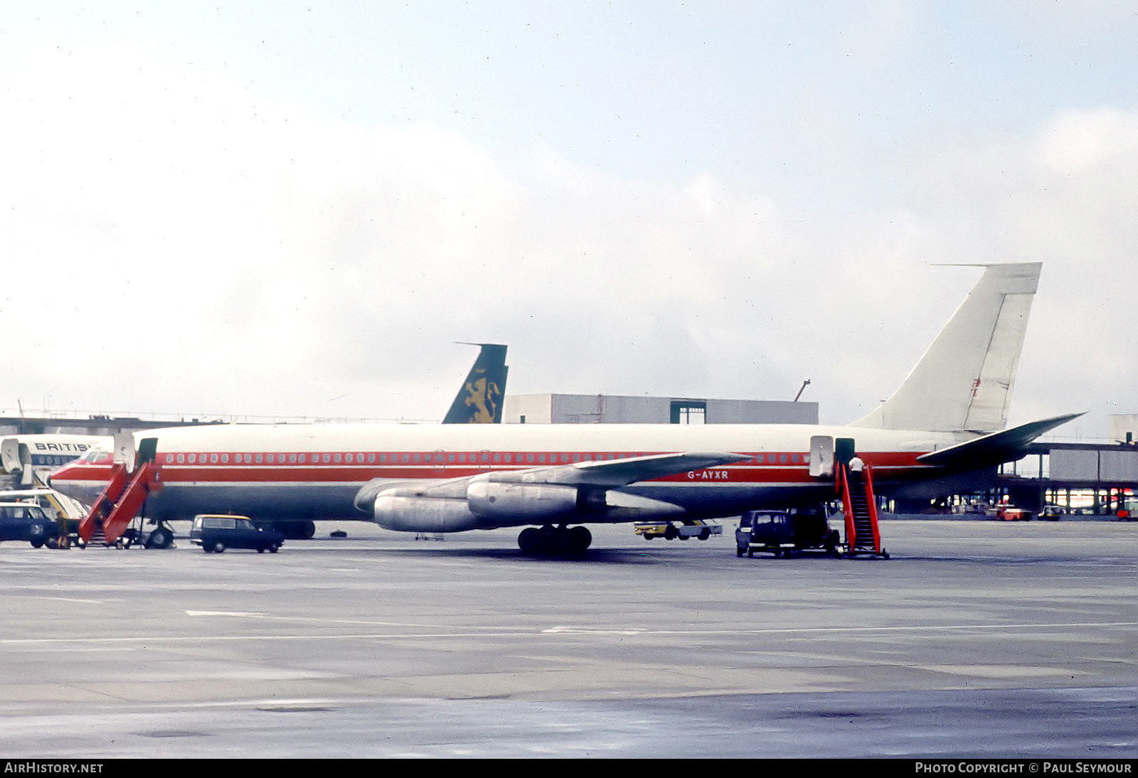 Aircraft Photo of G-AYXR | Boeing 707-321(F) | Tunis Air | AirHistory.net #536297