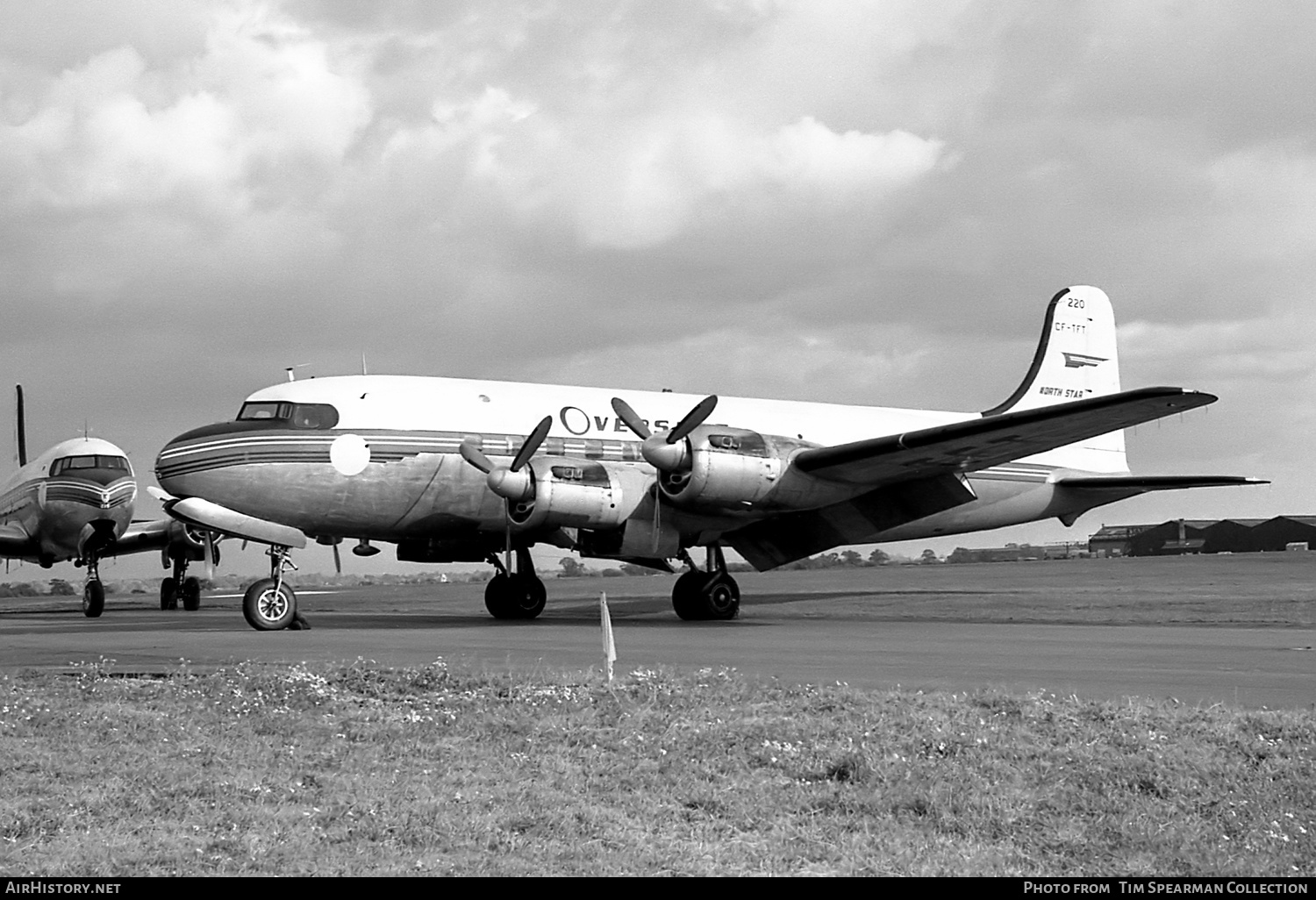 Aircraft Photo of CF-TFT | Canadair DC-4M-2 North Star | Overseas Aviation | AirHistory.net #536317