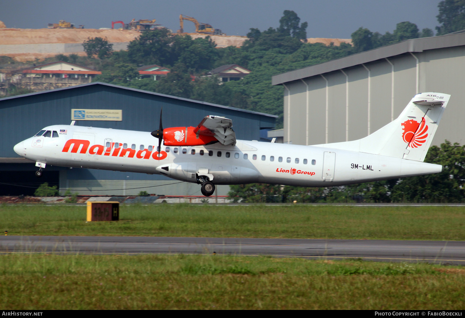 Aircraft Photo of 9M-LML | ATR ATR-72-600 (ATR-72-212A) | Malindo Air | AirHistory.net #536320