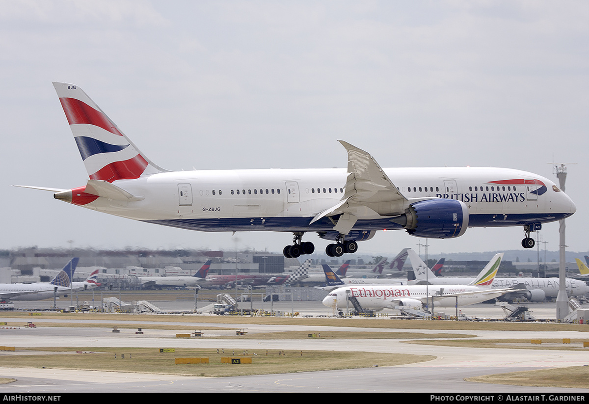 Aircraft Photo of G-ZBJG | Boeing 787-8 Dreamliner | British Airways | AirHistory.net #536322