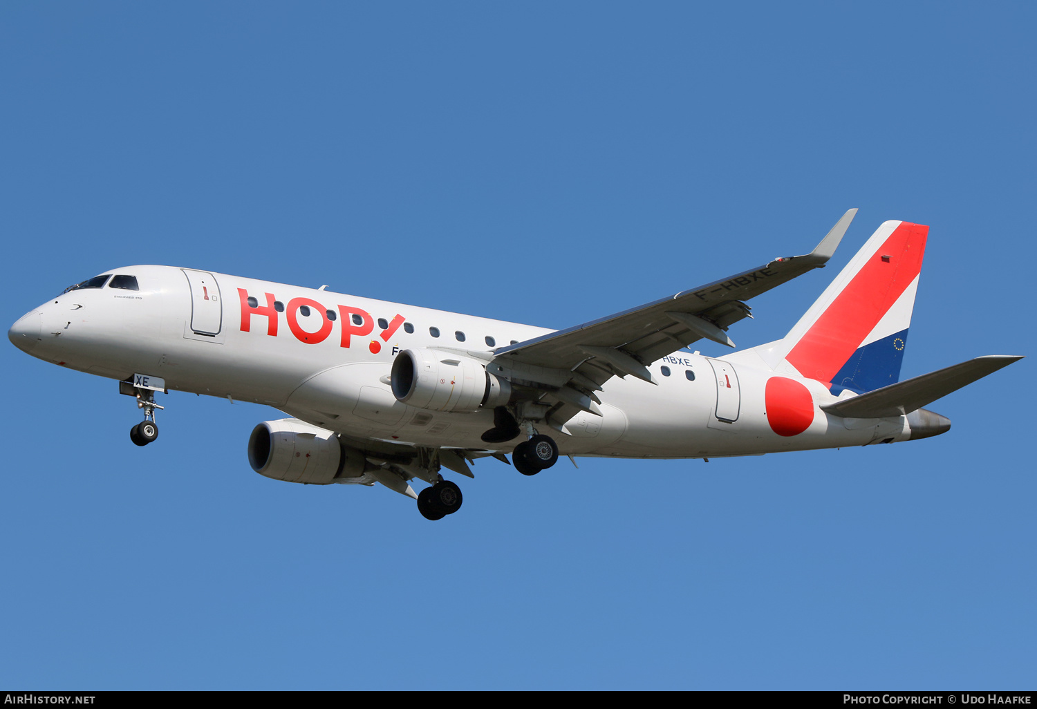 Aircraft Photo of F-HBXE | Embraer 170STD (ERJ-170-100STD) | Hop! | AirHistory.net #536336