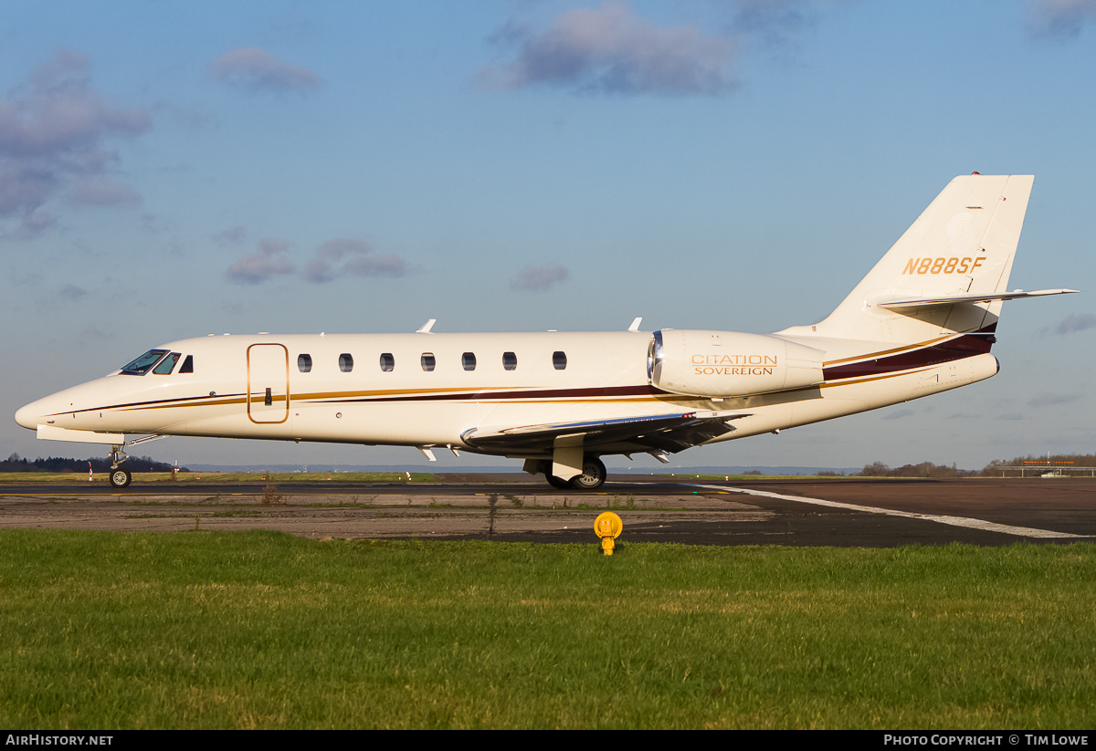 Aircraft Photo of N888SF | Cessna 680 Citation Sovereign | AirHistory.net #536349