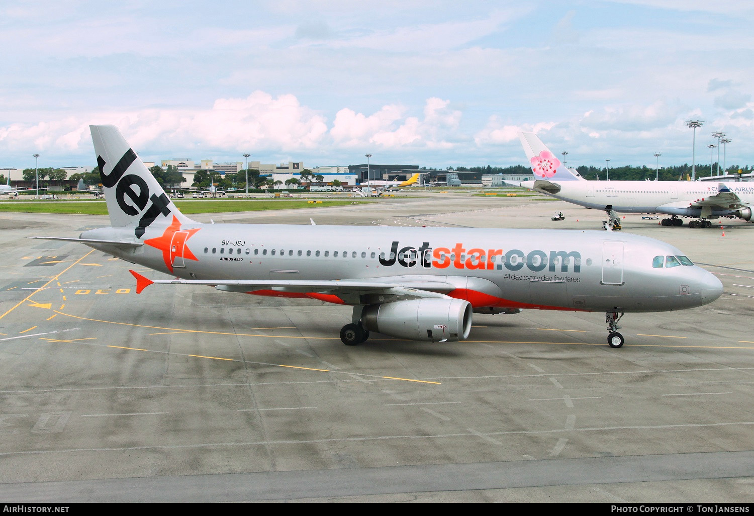 Aircraft Photo of 9V-JSJ | Airbus A320-232 | Jetstar Airways | AirHistory.net #536351