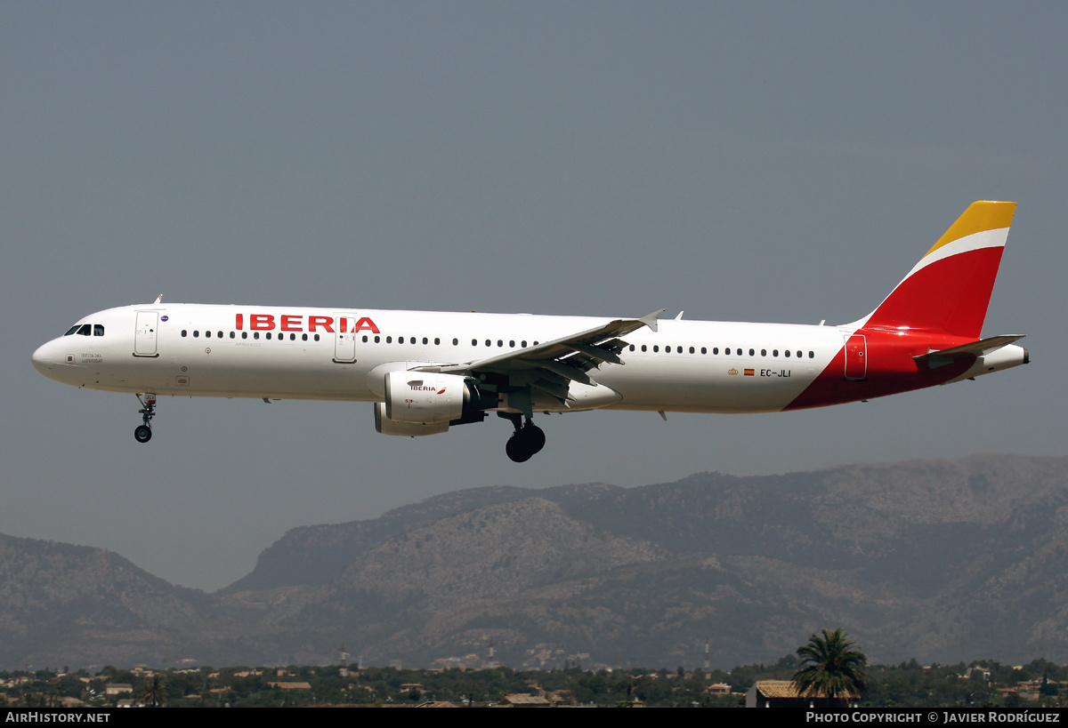 Aircraft Photo of EC-JLI | Airbus A321-213 | Iberia | AirHistory.net #536357