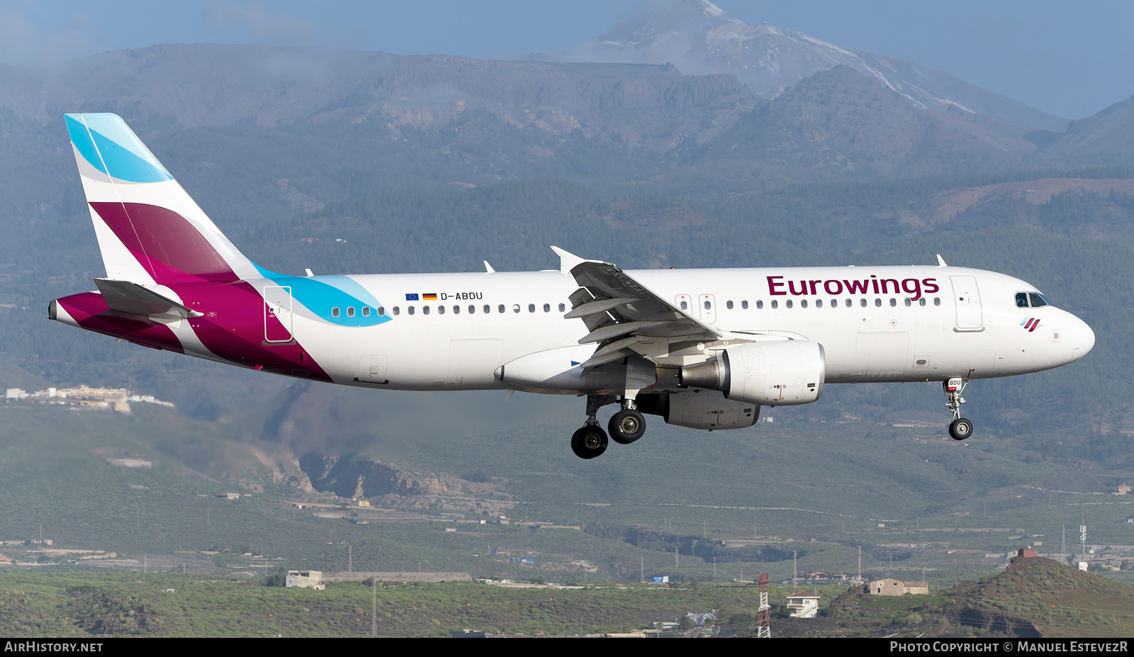 Aircraft Photo of D-ABDU | Airbus A320-214 | Eurowings | AirHistory.net #536379