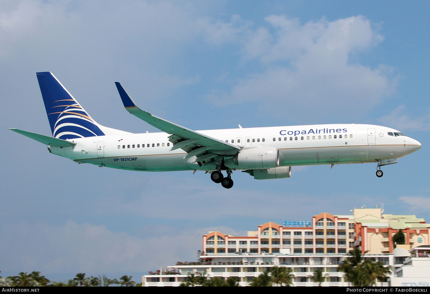 Aircraft Photo of HP-1821CMP | Boeing 737-8V3 | Copa Airlines | AirHistory.net #536386