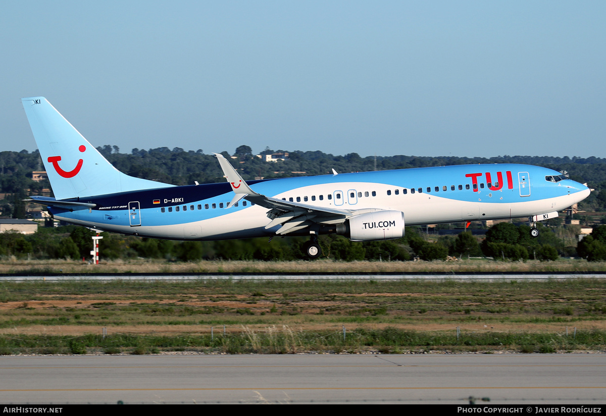 Aircraft Photo of D-ABKI | Boeing 737-86J | TUI | AirHistory.net #536400