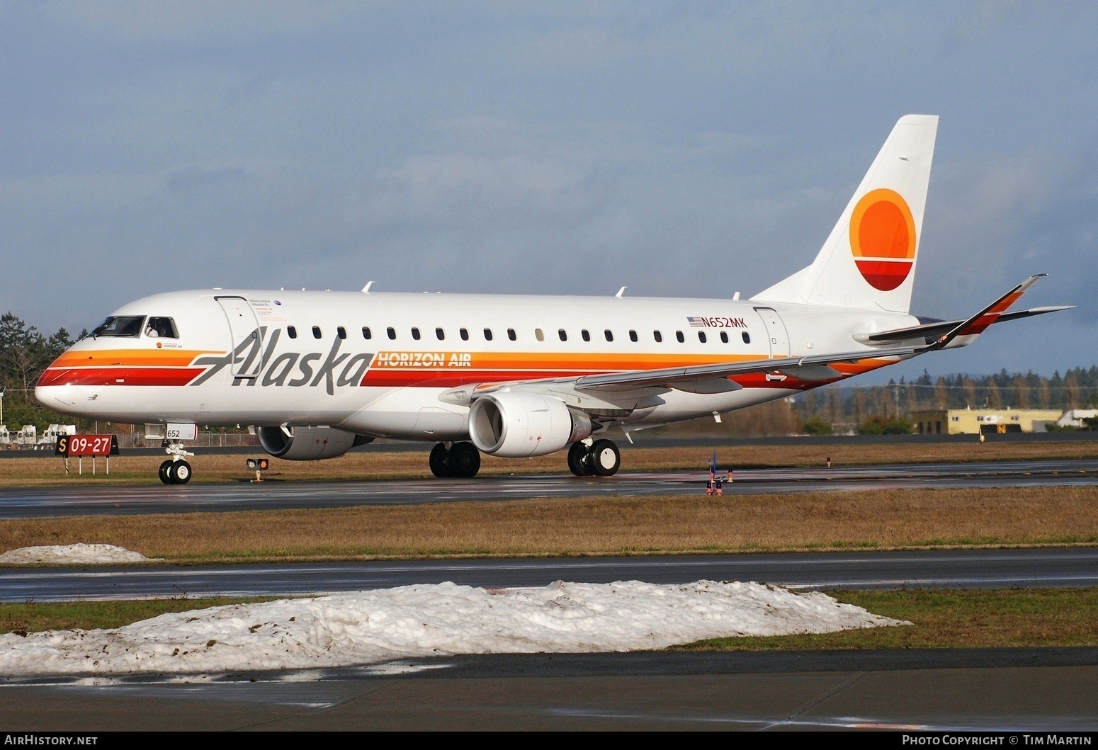 Aircraft Photo of N652MK | Embraer 175LR (ERJ-170-200LR) | Alaska Airlines | AirHistory.net #536403
