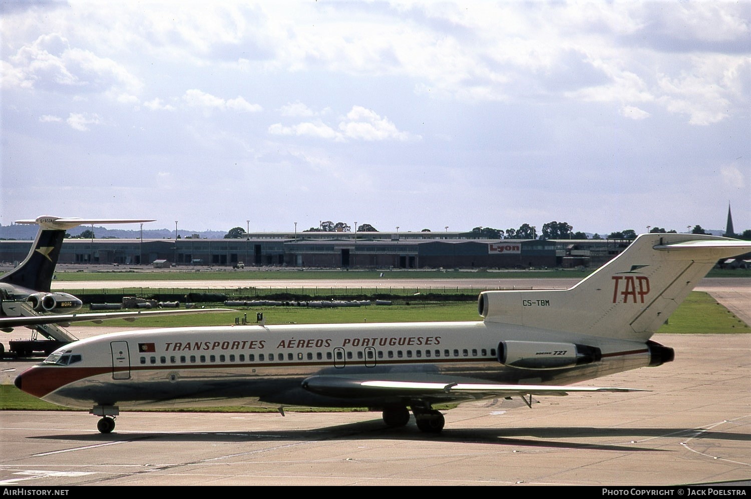 Aircraft Photo of CS-TBM | Boeing 727-82 | TAP - Transportes Aéreos Portugueses | AirHistory.net #536408