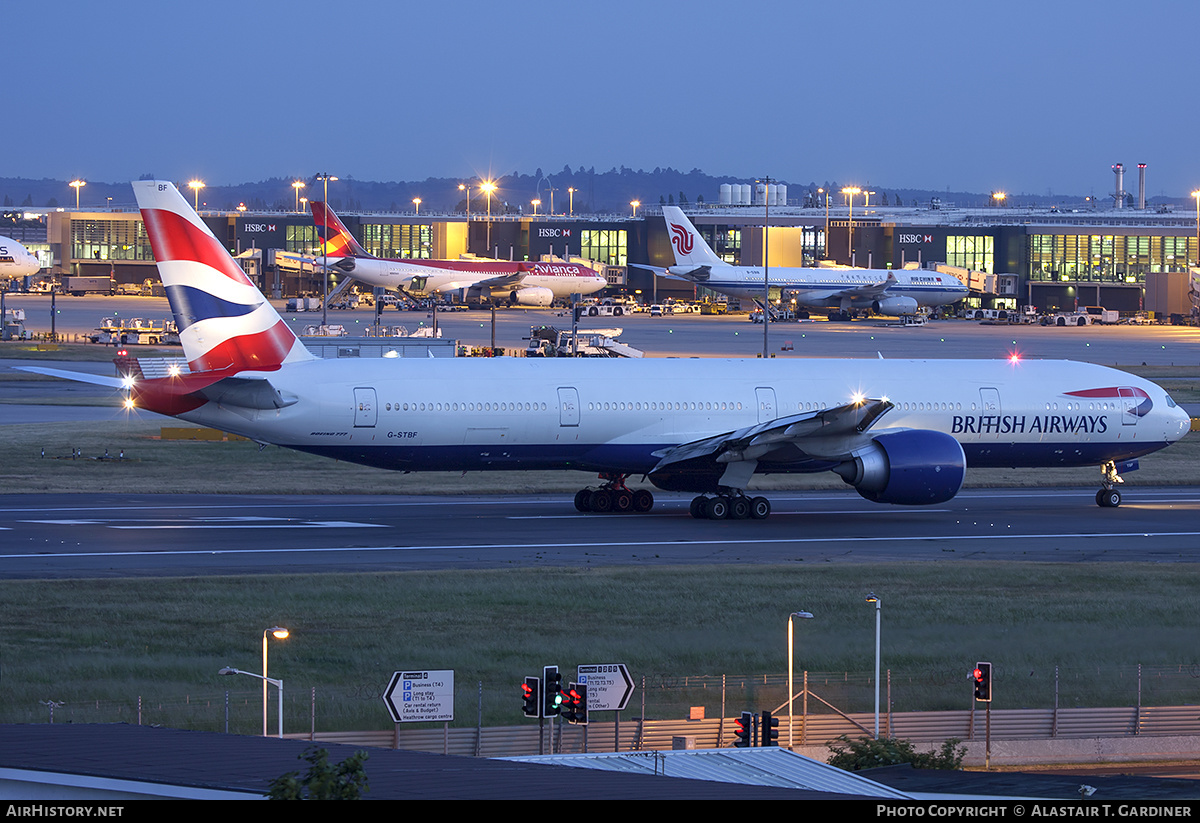 Aircraft Photo of G-STBF | Boeing 777-336/ER | British Airways | AirHistory.net #536414