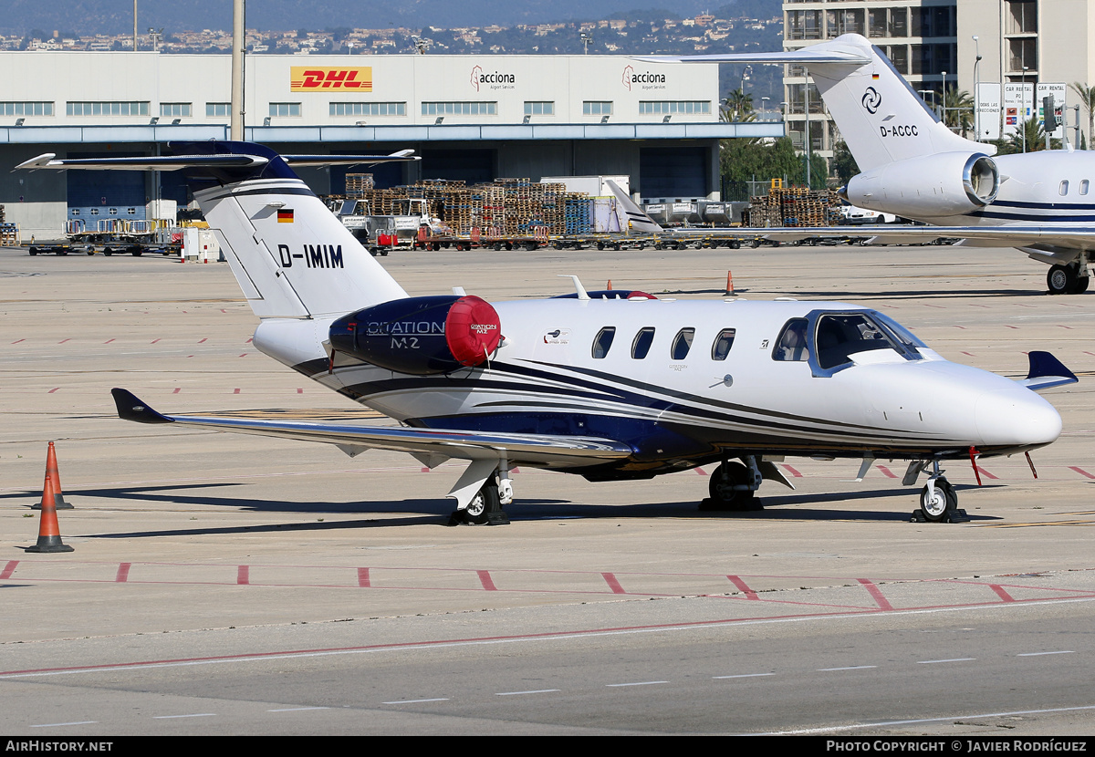 Aircraft Photo of D-IMIM | Cessna 525 CitationJet M2 | AirHistory.net #536419