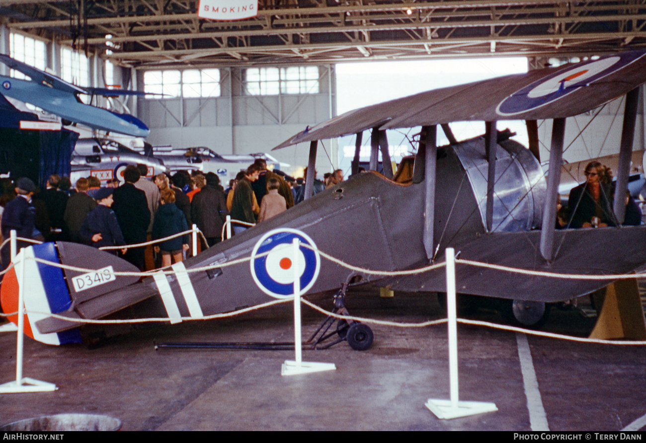 Aircraft Photo of D3419 | Sopwith F-1 Camel (replica) | UK - Air Force | AirHistory.net #536426