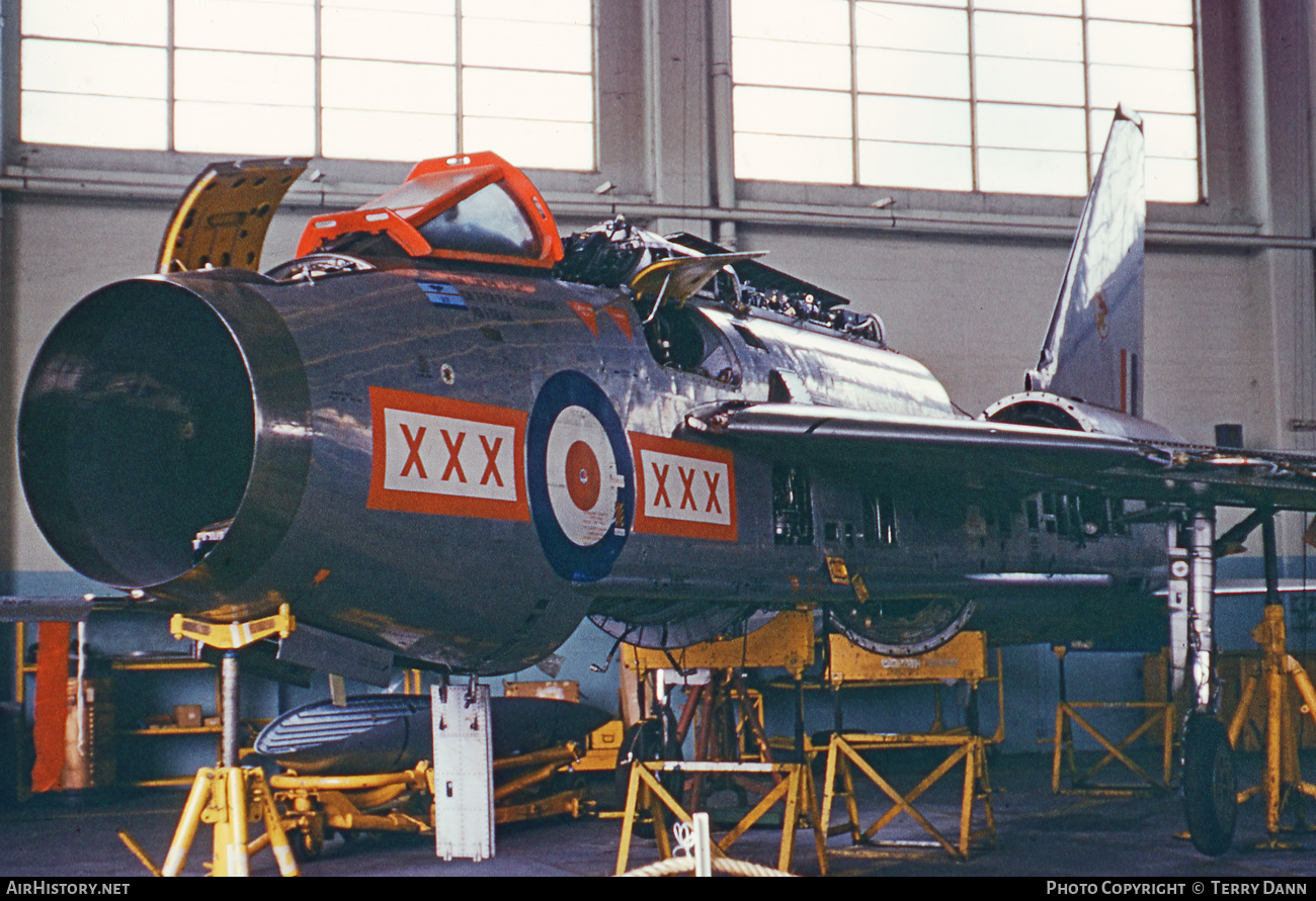 Aircraft Photo of XP763 | English Electric Lightning F3 | UK - Air Force | AirHistory.net #536428