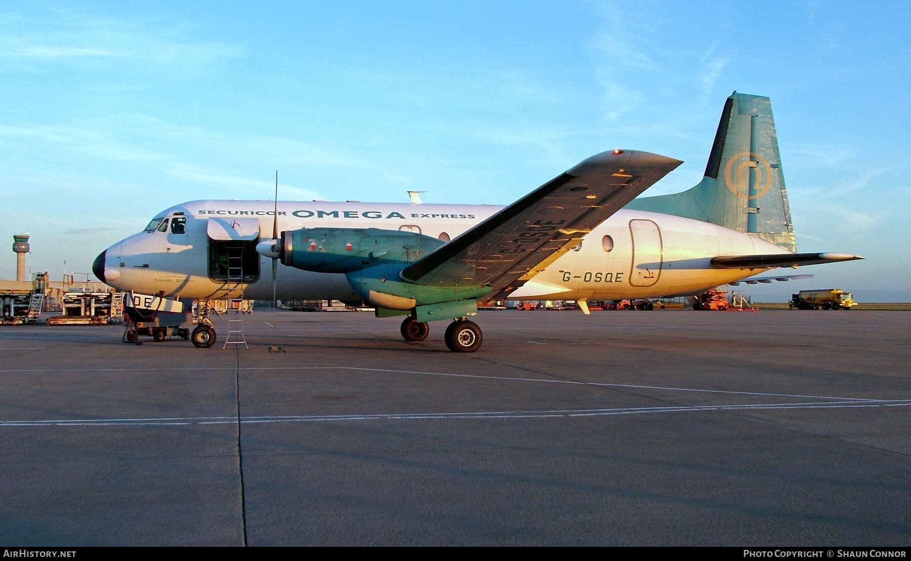 Aircraft Photo of G-OSOE | Hawker Siddeley HS-748 Srs2A/275 | Securicor Express | AirHistory.net #536440