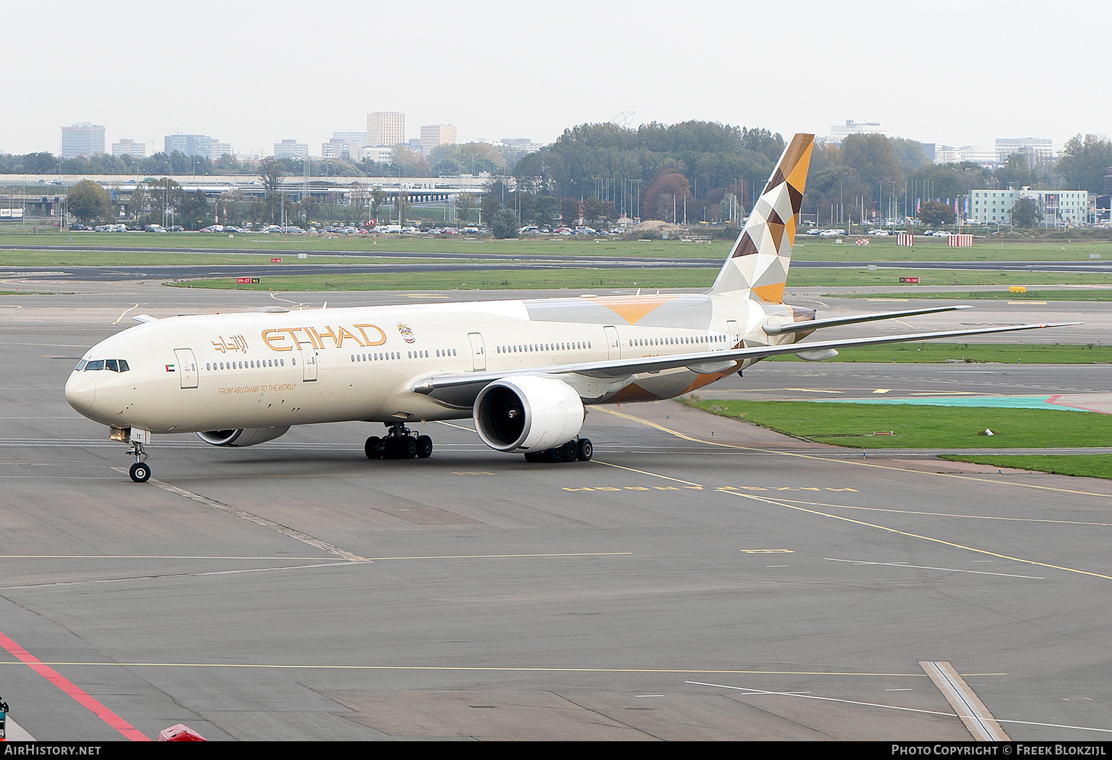 Aircraft Photo of A6-ETE | Boeing 777-3FX/ER | Etihad Airways | AirHistory.net #536441