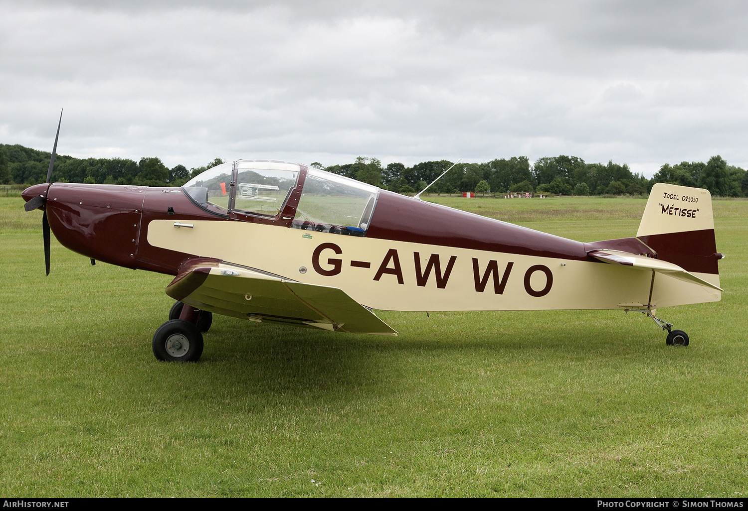 Aircraft Photo of G-AWWO | CEA DR-1050 Sicile | AirHistory.net #536452