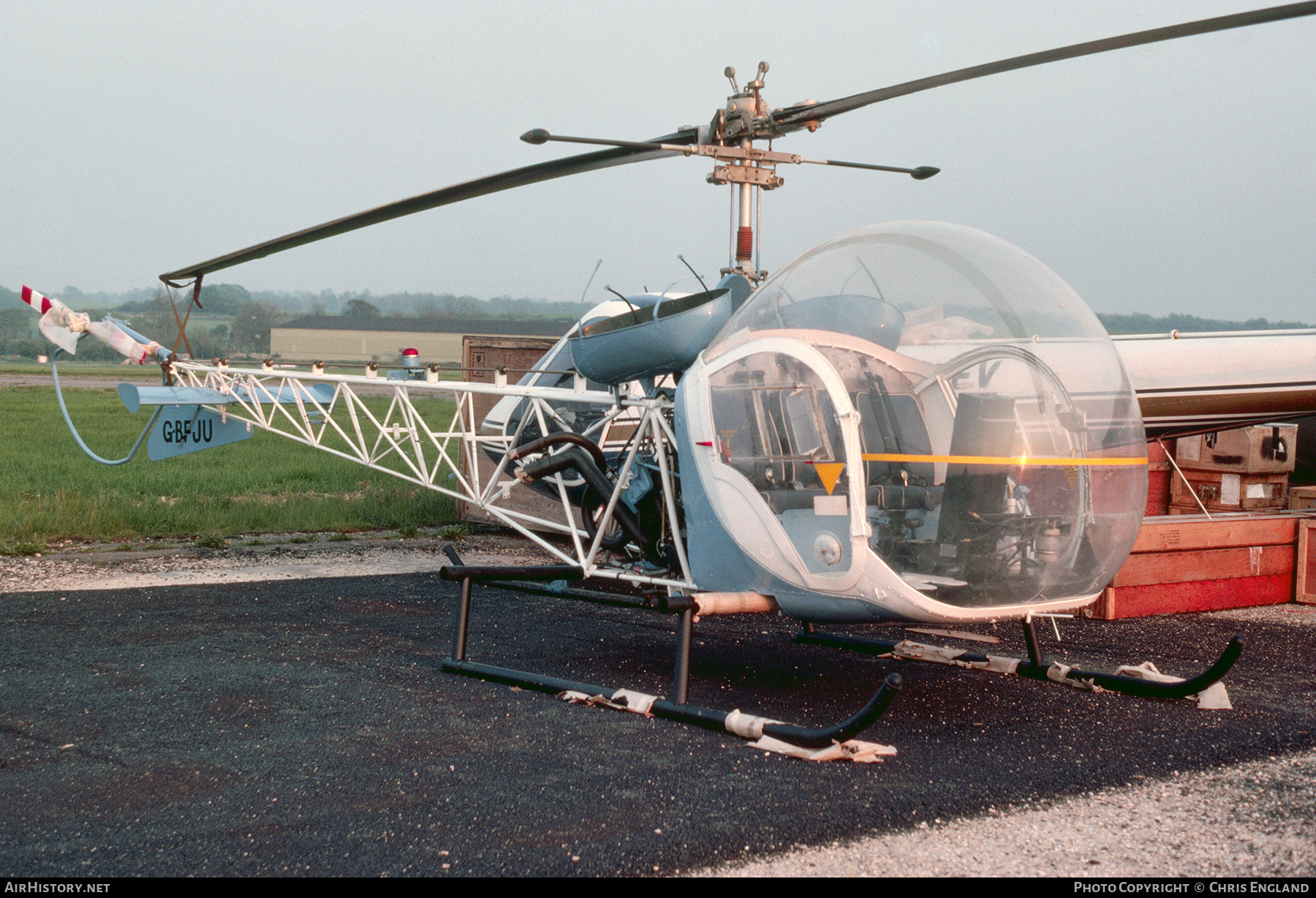 Aircraft Photo of G-BFJU | Westland-Bell 47G-3B-1 | AirHistory.net #536474